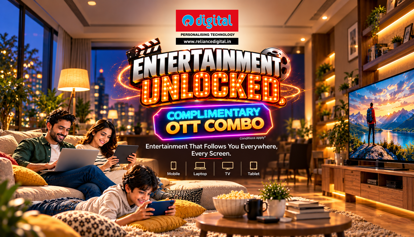Reliance Digital OTT Offer